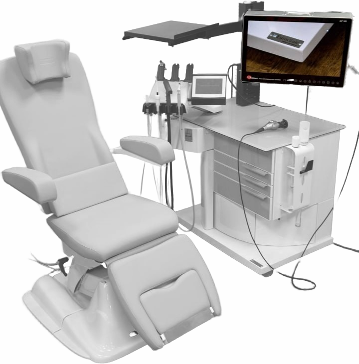 ЛОР-комбайн Euroclinic Otocompact Steel с видеоэндоскопией Steinmann